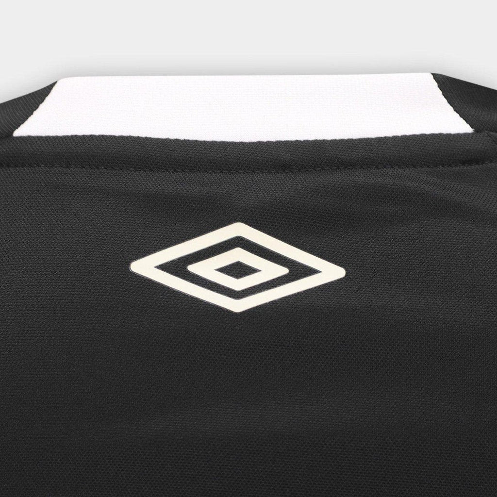 Camisa Santos 25/26 Goleiro Umbro Masculina - Preto+Bege