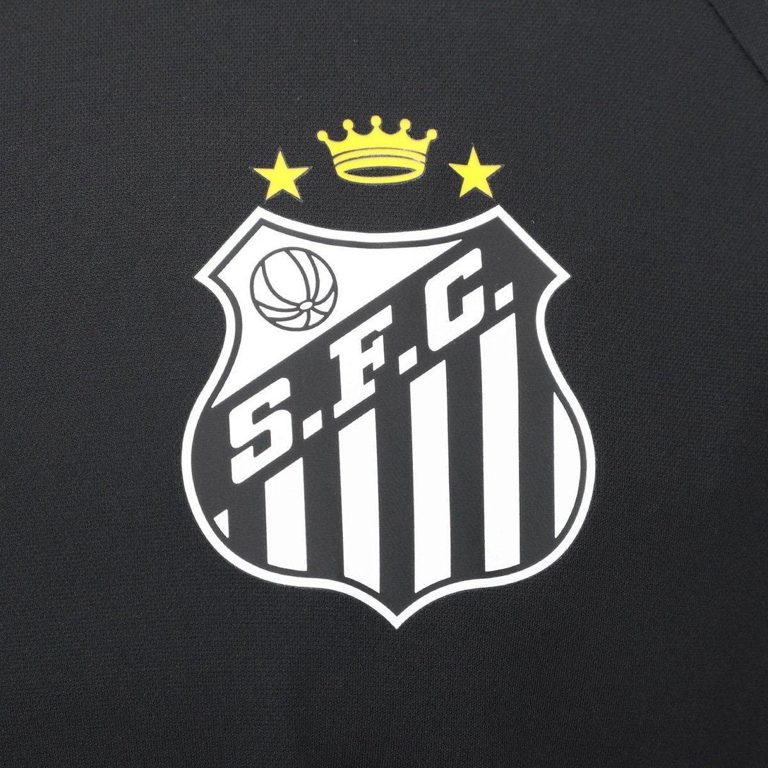 Camisa Santos 25/26 Treino Umbro Masculina - Preto+Amarelo