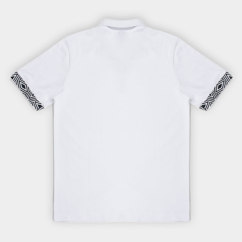 Camisa Polo Santos 26/27 Viagem Umbro Masculina - Branco