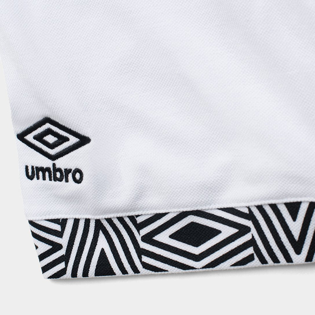 Camisa Polo Santos 26/27 Viagem Umbro Masculina - Branco