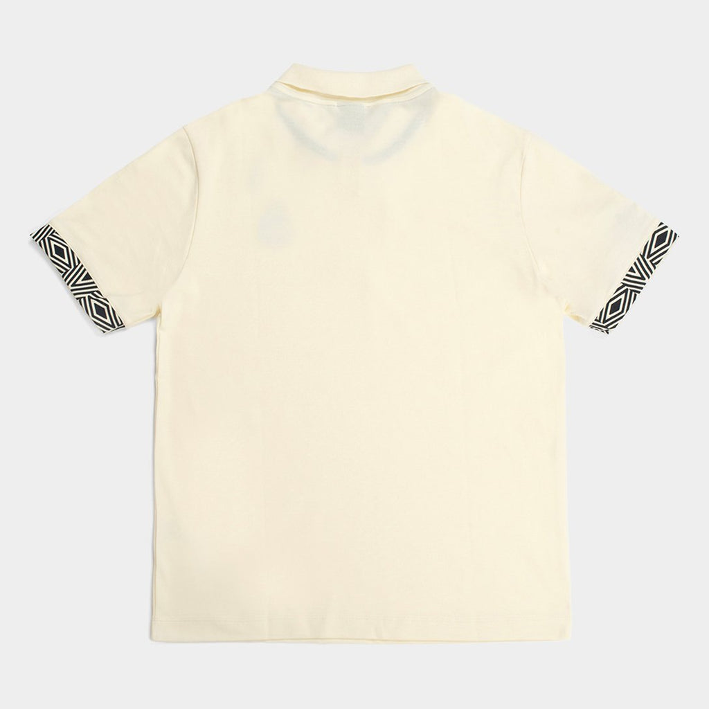 Camisa Polo Santos 26/27 Viagem Umbro Masculina - Off White