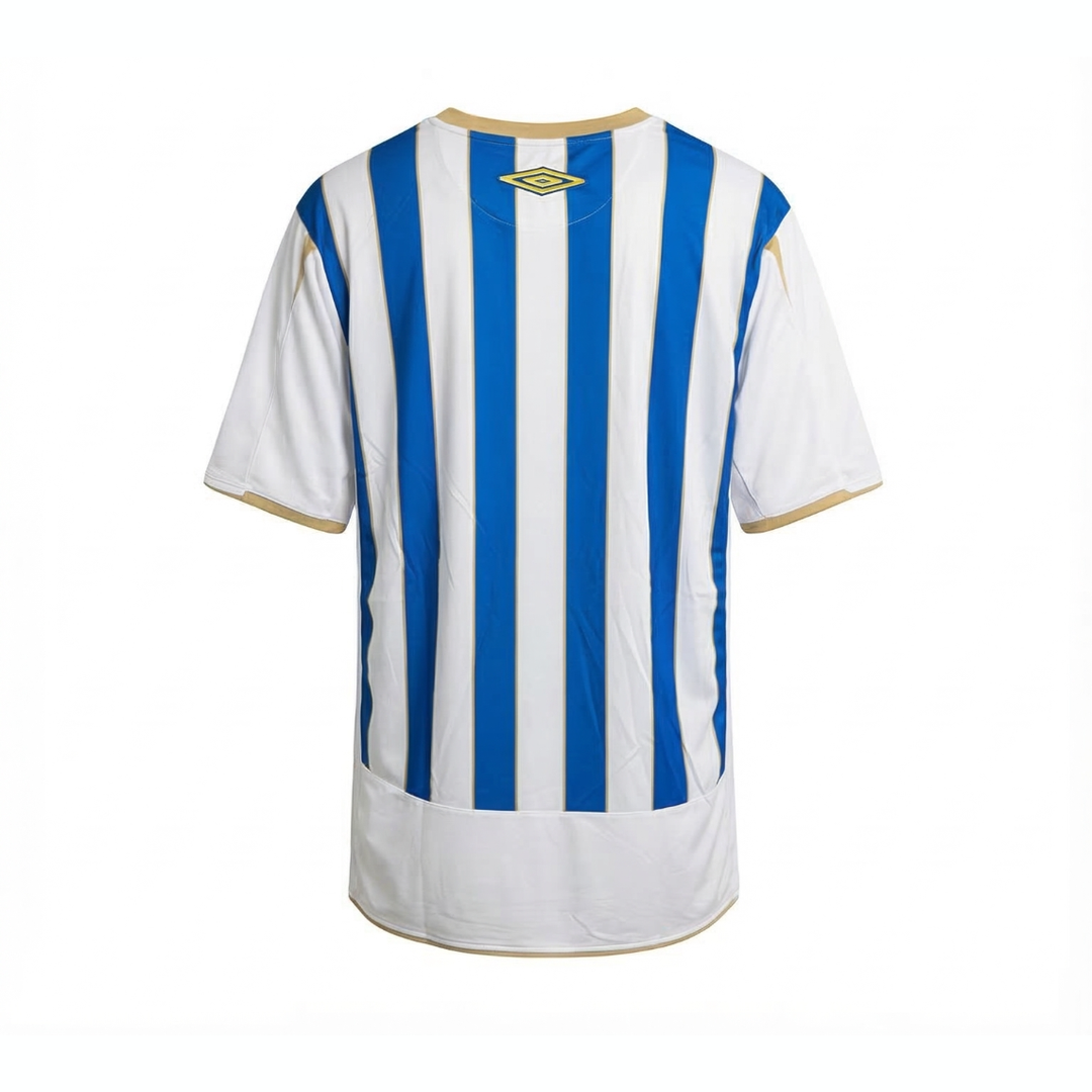 Camisa Retrô Santos FC Centenário 1912–2012 Azul e Branca